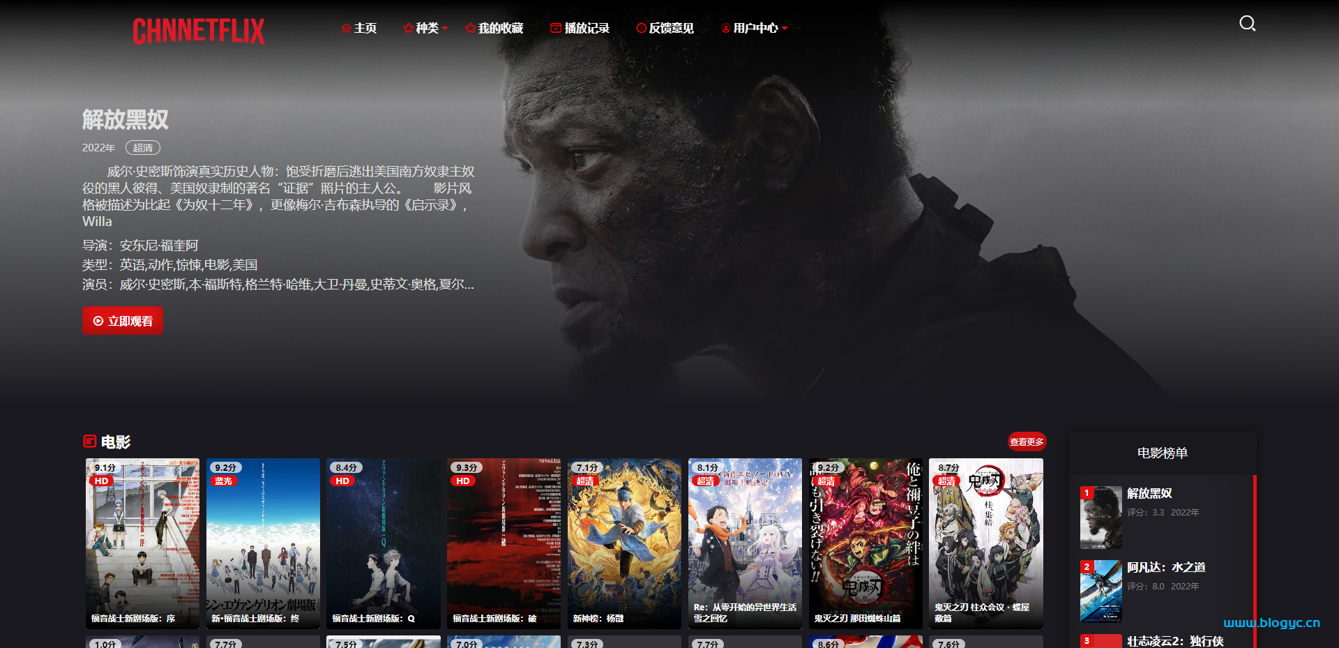 ChnNetflix影视，国内免费奈飞影剧在线观看服务网站